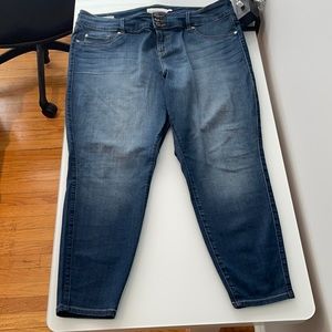 Torrid Dark Blue Wash Jegging (Size 22S)